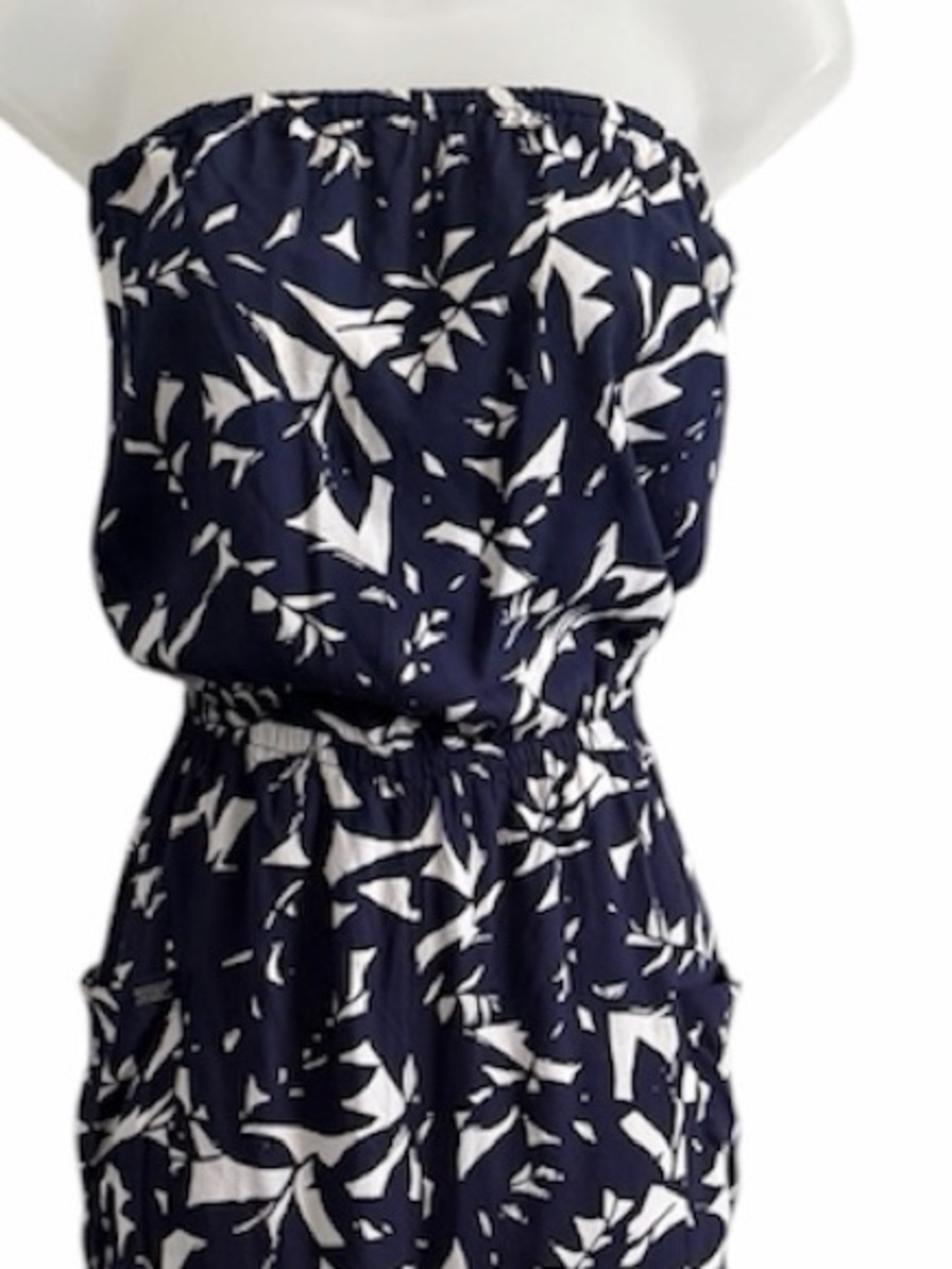 Roxy Funnel of Love Printed Tube Top Romper - Picture 3 of 10